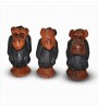 figurines des "singes de la sagesse"